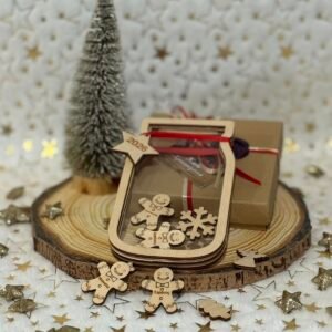 Στολίδι βαζάκι μπισκοτάκια οικογένεια